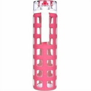 Ello Syndicate BPA-Free Glass Water Bottle with Flip Lid, 20 oz
