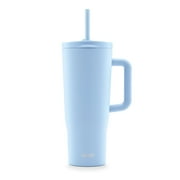 Ello Ultra Clean 40 oz Stainless Steel Tumbler with Handle, Blue
