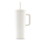 Ello Ultra Clean 40oz Stainless Steel Tumbler with Handle, Cream