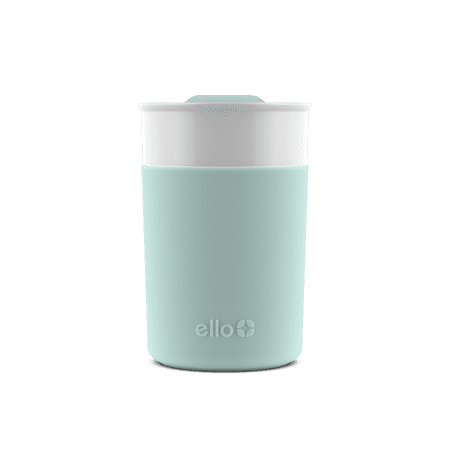 Ello Yucca Archie Ceramic Thermos Mug With Lid, 11 Fluid Ounces