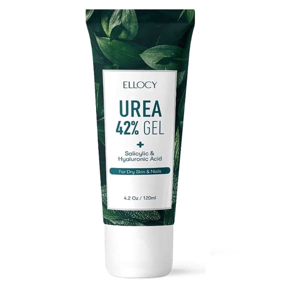 Ellocy Max Plus Hydrating Natural Urea Elbows, Feet, Hands Gel with Salicylic Acid for Cracked Heels & Calluses