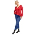 thumbnail image 1 of Ellos Comfortable Women's Plus Size Boyfriend Jeans Stretch Denim Mid-Rise, 1 of 6