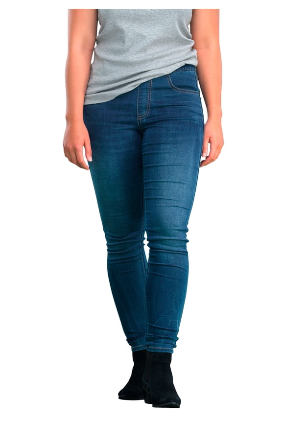 Plus Size 4-pocket Stretch Jeggings Leggings