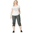 thumbnail image 1 of Ellos Plus Size Cargo Capris, 1 of 2