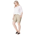 thumbnail image 1 of Ellos Plus Size Convertible Cargo Shorts, 1 of 5
