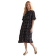 thumbnail image 1 of Ellos Plus Size Ruffled Empire Dress, 1 of 5