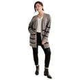 thumbnail image 1 of Ellos Plus Size Shaker Stitch Cardigan, 1 of 1