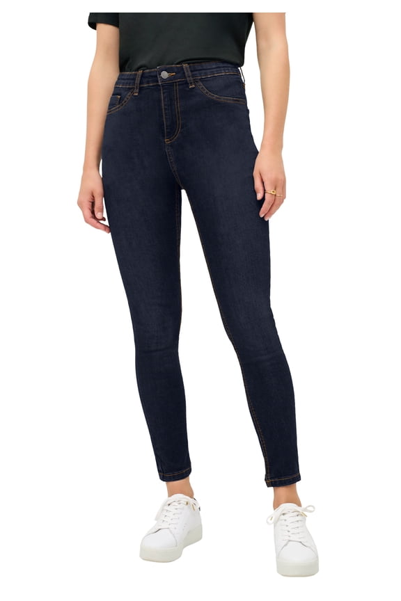 Plus Size Slim Stretch 5 Pocket Skinny Jeans