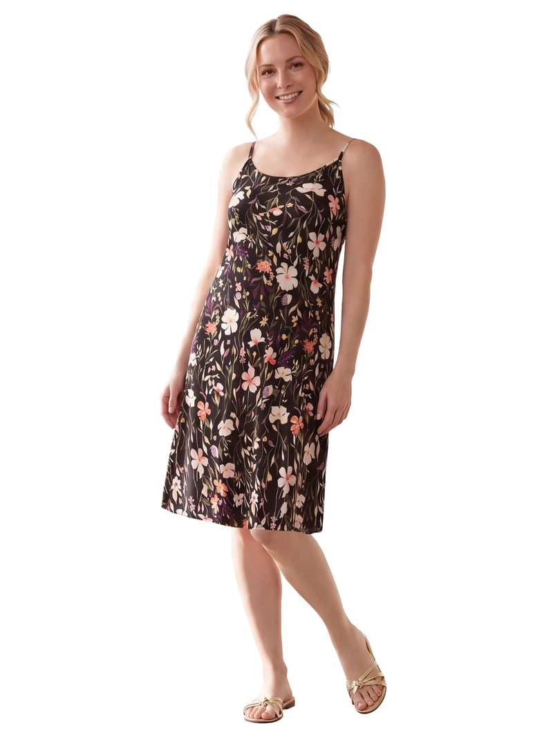 jersey knit sleeveless dress Black Jersey Knit Contrast Trim Sleeveless Maxi Dress - All Dresses