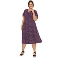 thumbnail image 1 of Ellos Plus Size Tie-Sleeve Dress, 1 of 3