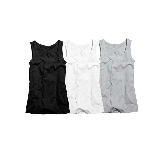 Ellos Women's 3-Pack Sleeveless Tank Top