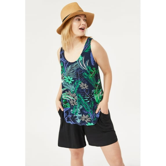 Ellos Women's A-Line Tank Top