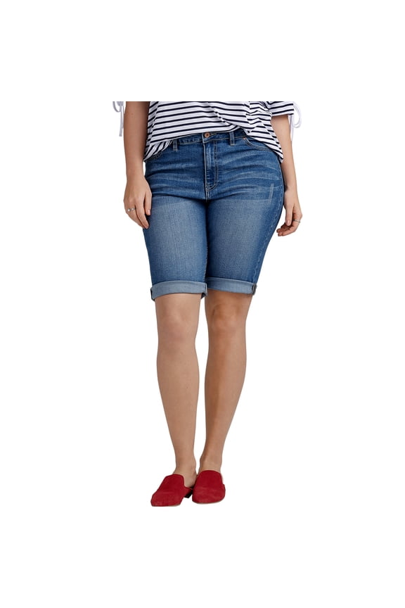 Women's Denim Bermuda Shorts Shorts