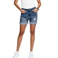 thumbnail image 1 of Ellos Women's Frayed Hem Shorts Shorts, 1 of 2