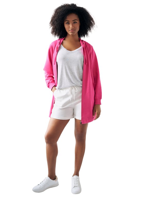 Women's French Terry Drawstring Shorts