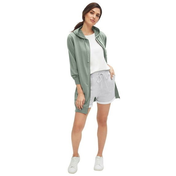 Ellos Women's French Terry Drawstring Shorts