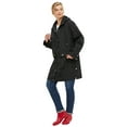 thumbnail image 1 of Ellos Women's Hooded A-Line Raincoat, 1 of 4