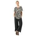 thumbnail image 1 of Ellos Women's Keyhole Peasant Blouse, 1 of 4