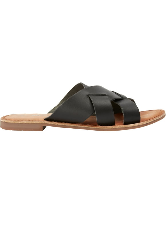 Ellos Women's Multi-Strap Leather Sandal Sandal