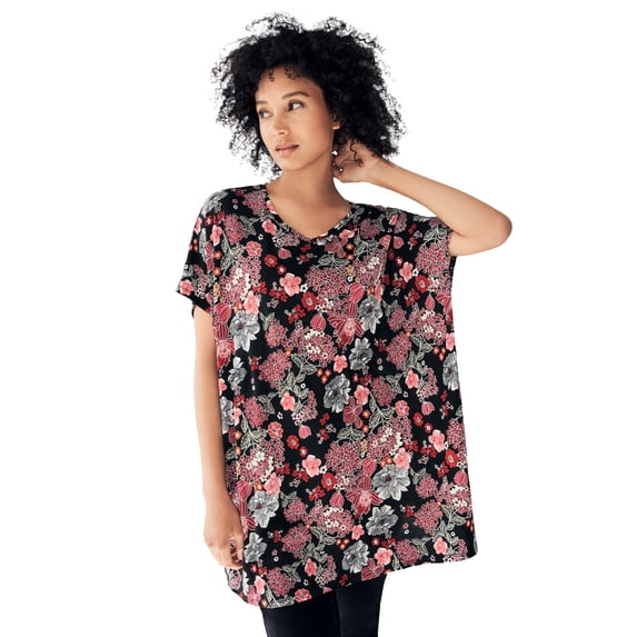 Ellos Women's Oversized Tunic Tunic