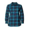 thumbnail image 1 of Ellos Women's Plaid Flannel Shirt Shirt, 1 of 6