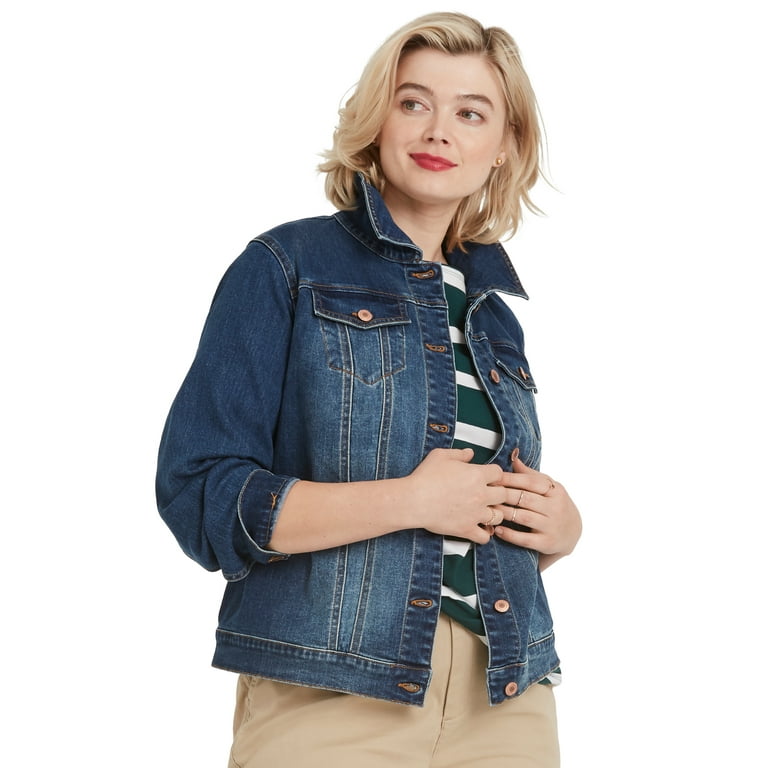 Denim jacket size 22 hotsell