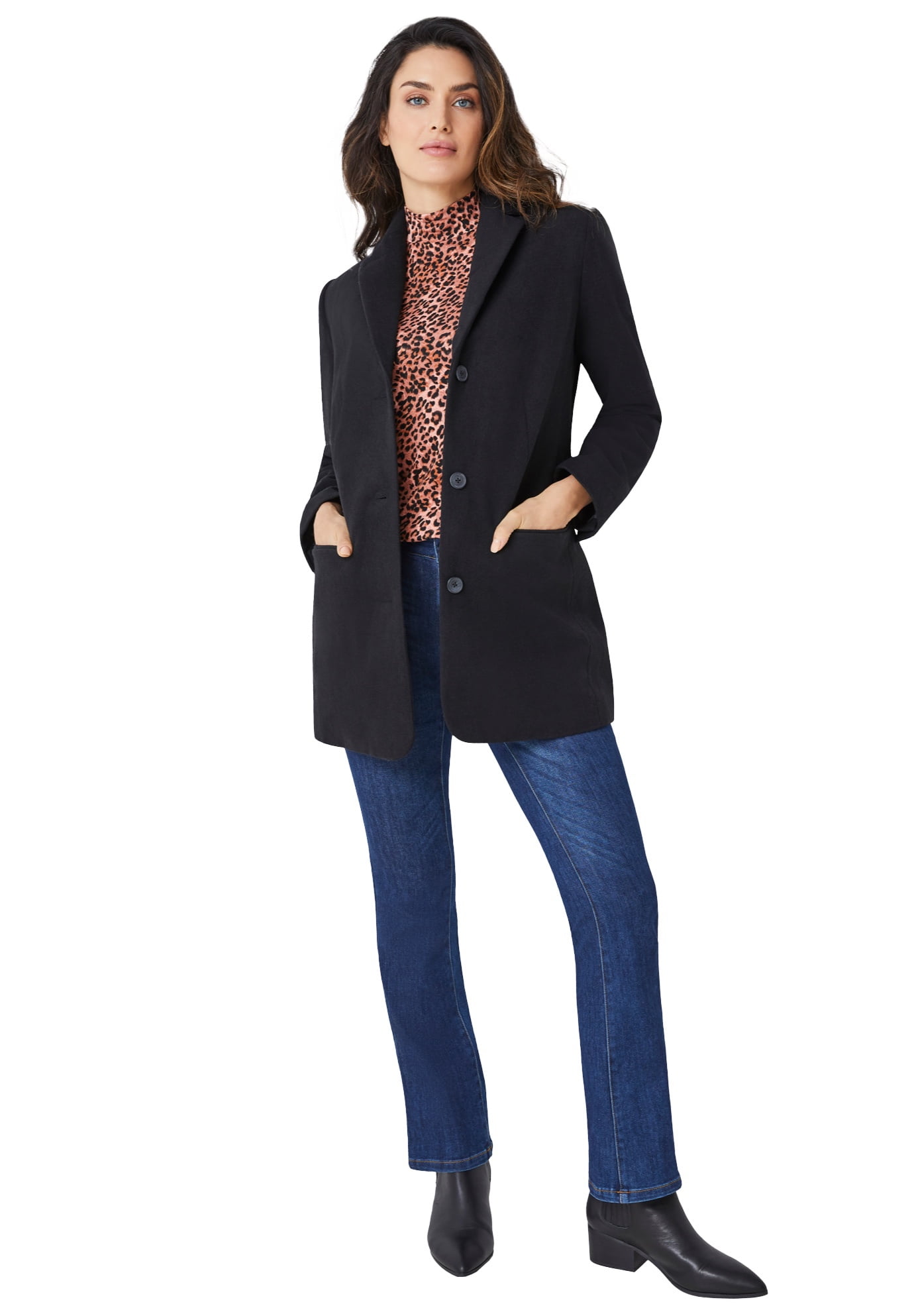 Size 16 top black blazer