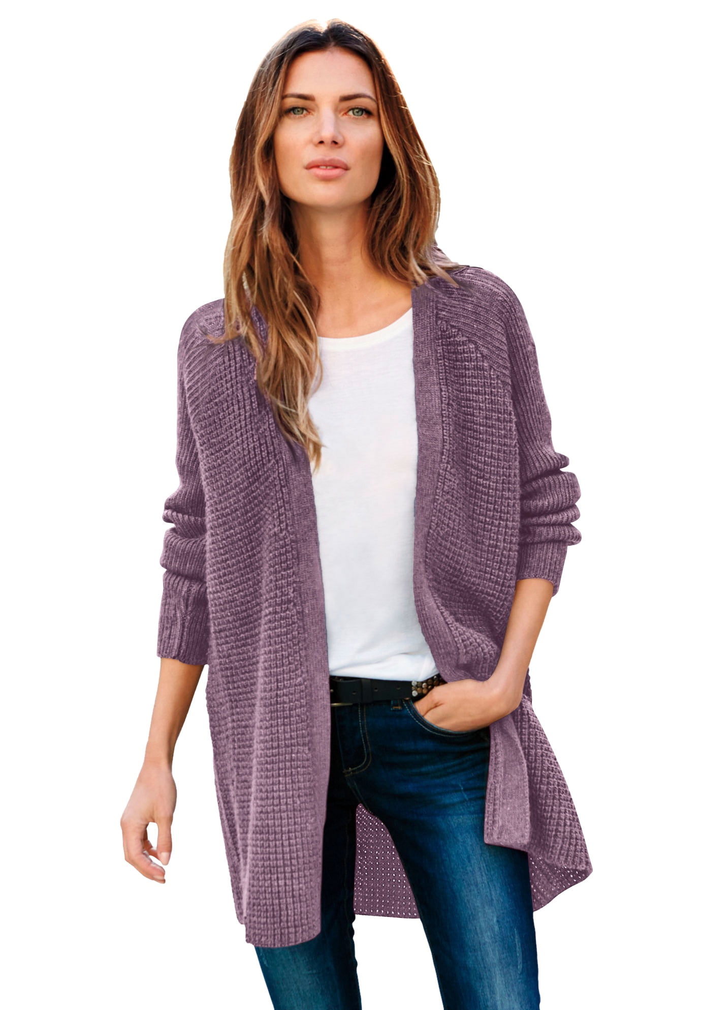 Dusty hot sale purple cardigan