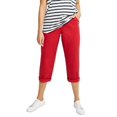 thumbnail image 1 of Ellos Women's Seamed Capris Pants, 1 of 4