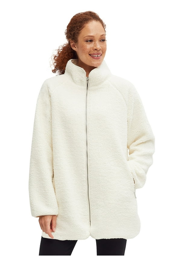 Women's Sherpa Zip-Front Jacket