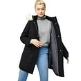 thumbnail image 1 of Ellos Women's Side-Snap Wool Parka Coat, 1 of 6