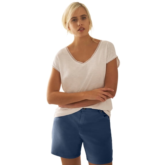 Ellos Women's Stretch 5-Pocket Shorts Shorts