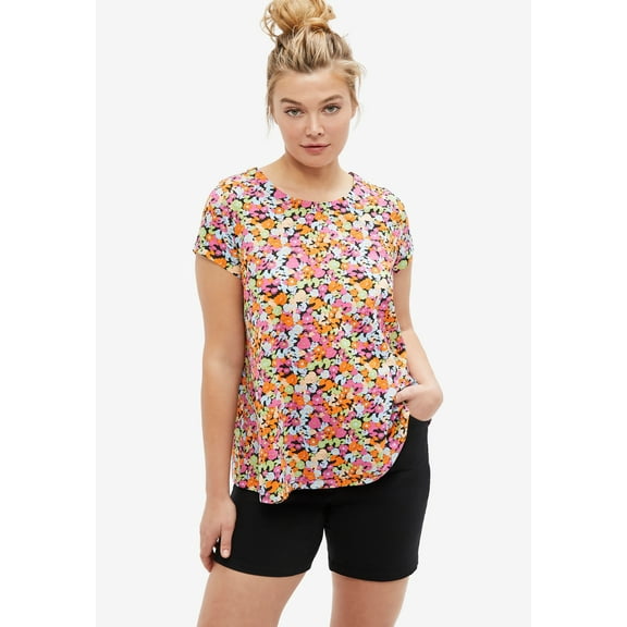 Ellos Women's Stretch 5-Pocket Shorts Shorts