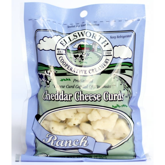 Ellsworth Farmer Certified Ranch Seasoning White Cheddar Cheese Curd, 5 Ounce -- 12 per case