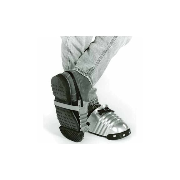 Ellwood Safety Steel Foot Guards With Strap And Toe Clip Mens Standard