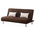 thumbnail image 1 of Ellwood Upholstered Sofa Bed Brown, 1 of 2