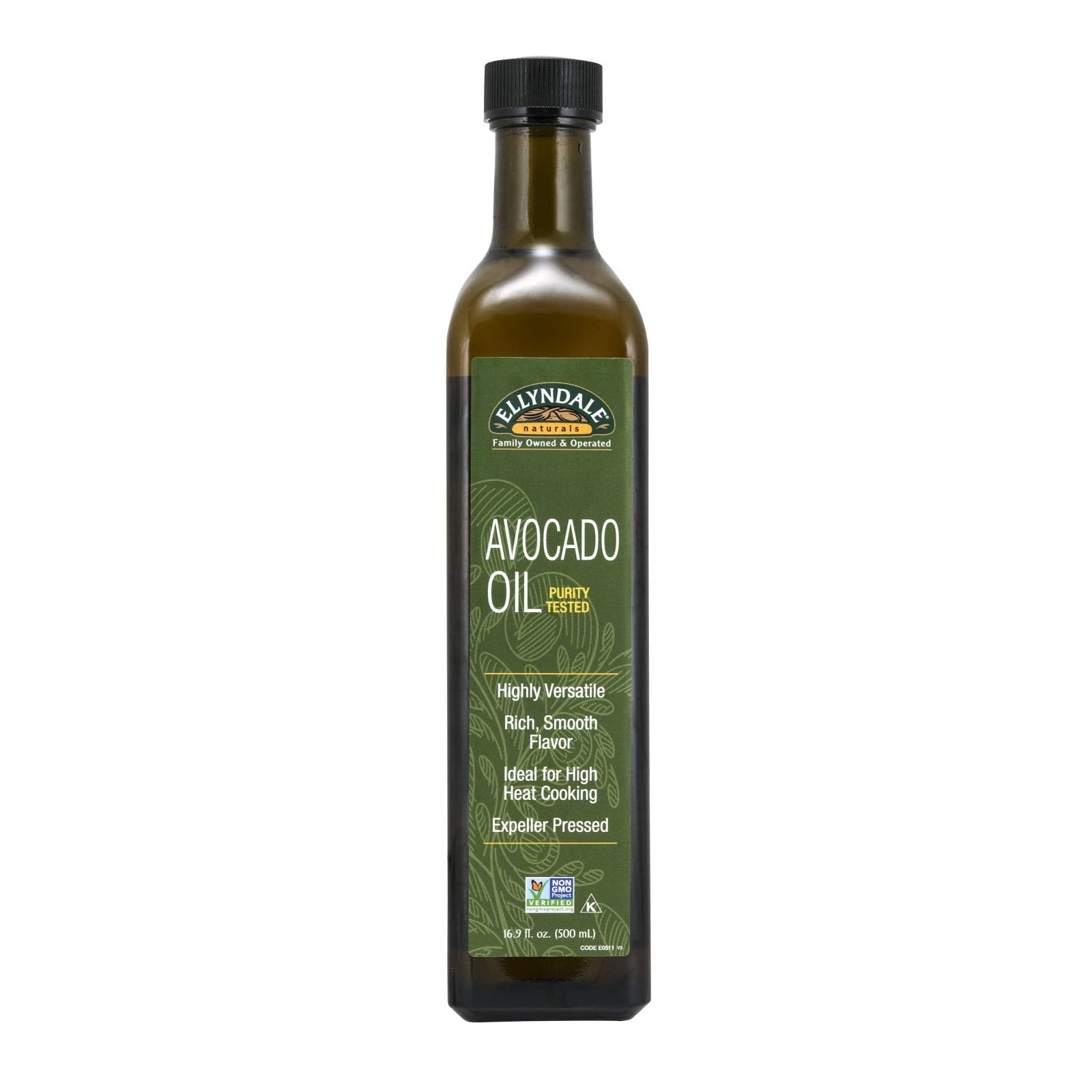 Ellyndale Naturals Expeller Pressed Avocado Oil, 16.9 Fl Oz