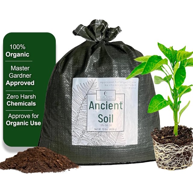 Elm Dirt Premium Ancient Soil for All Plants Organic Plant Soil for