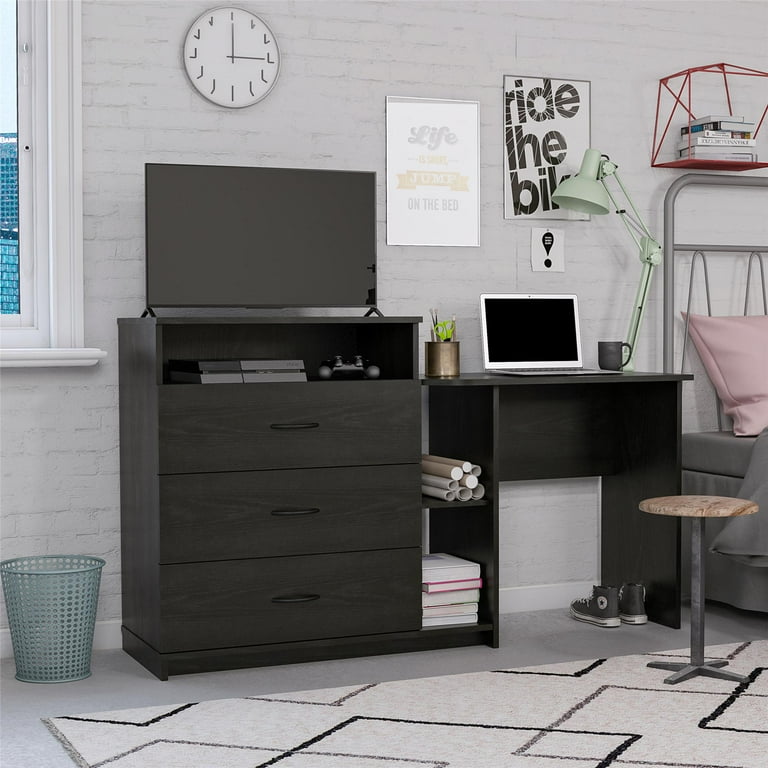 Bed desk dresser on sale combo
