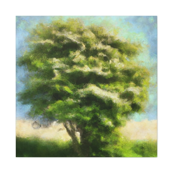 Elm Tree In Bloom - Canvas