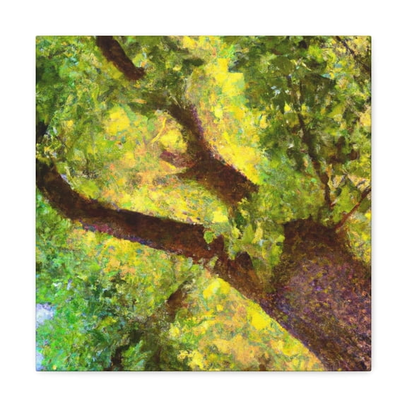 Elm Tree at Dawn - Canvas