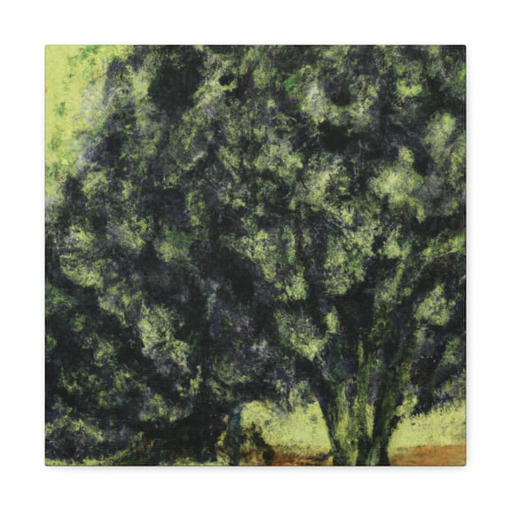 Elm Tree in Moonlight - Canvas