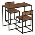 thumbnail image 1 of Elm Wood Simple Breakfast Table and Chair Three-Piece, 1 of 11