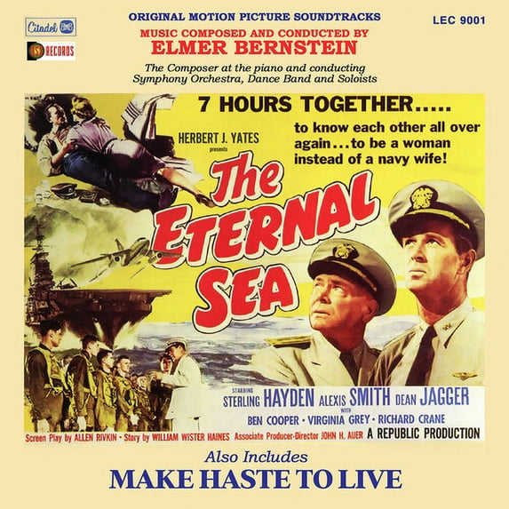 Elmer Bernstein - The Eternal Sea / Make Haste To Live (original Soundtrack Recordings) - Music & Performance - CD