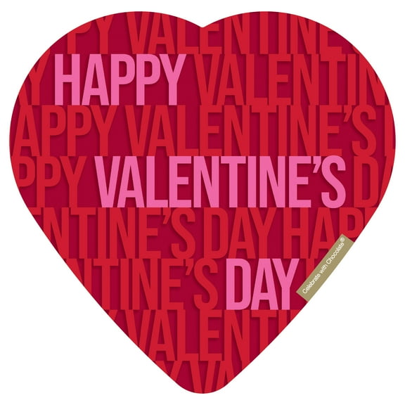 Elmer Chocolate Assorted Chocolate Fashion Red Heart 4oz 10 Pieces