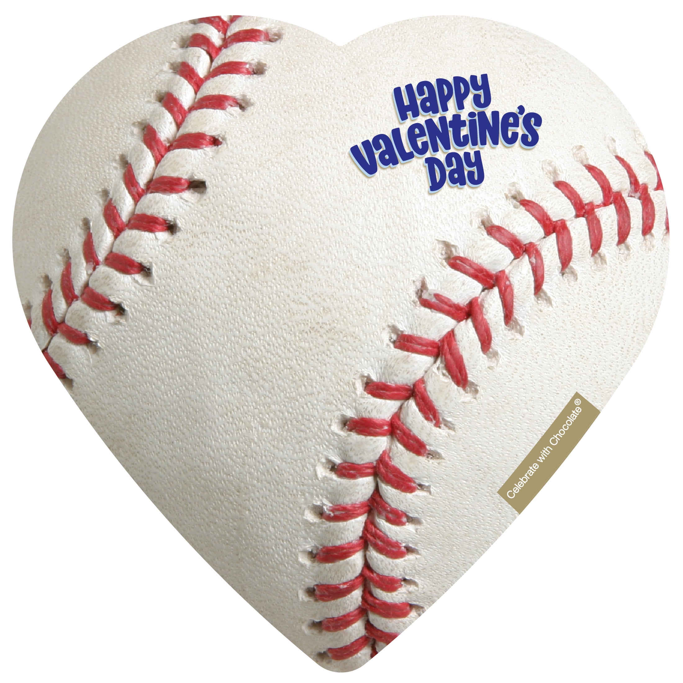 Elmer Chocolate Assorted Chocolate Sports Ball Baseball Heart 2oz 5 Pieces