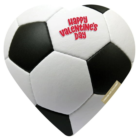 Elmer Chocolate Assorted Chocolate Sports Ball Soccer Heart 2oz 5 Pieces
