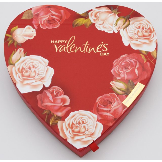 Elmer Chocolate Valentine Pop Up Heart Box with Assorted Chocolates, 8
