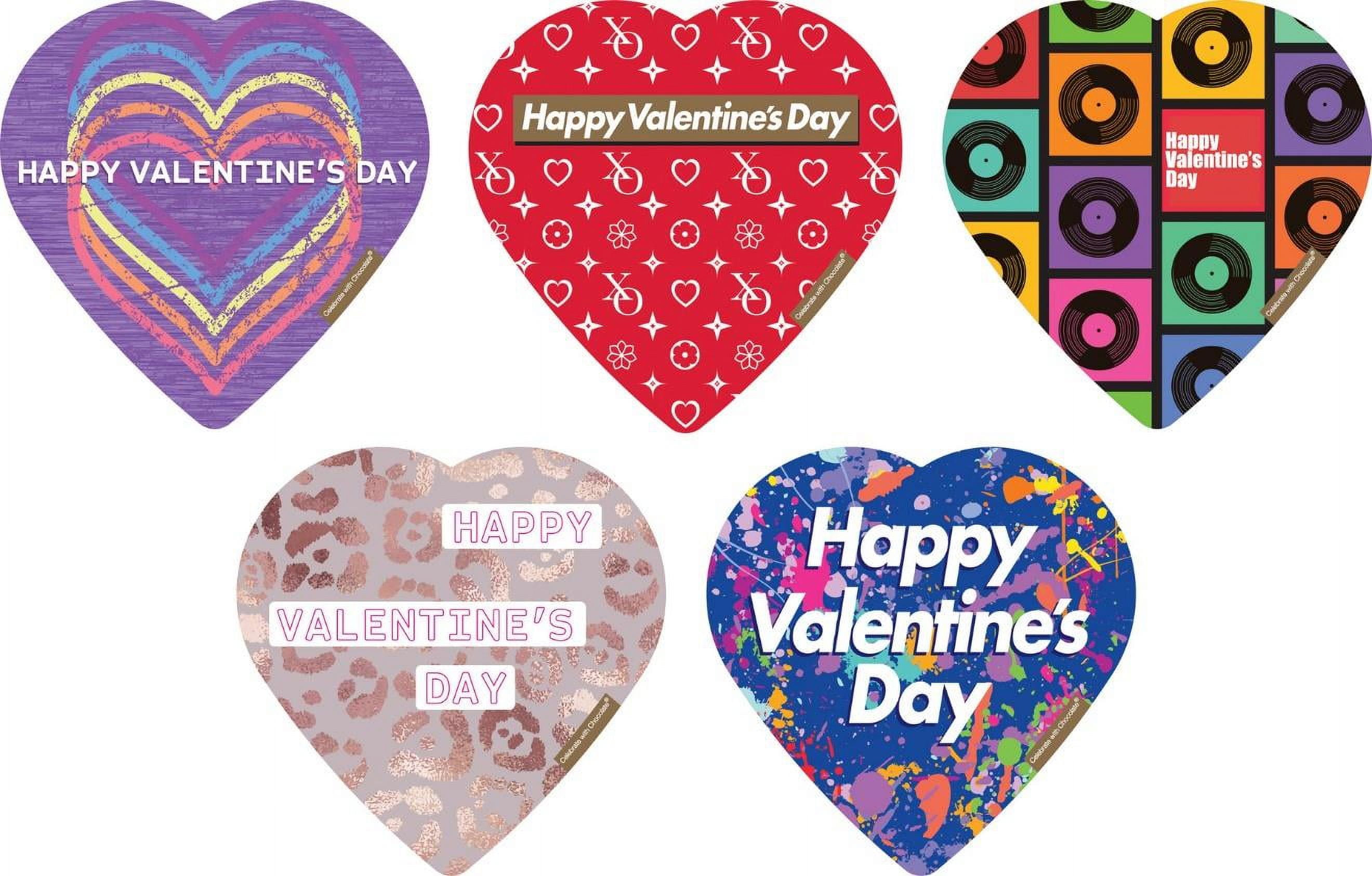 Elmer Chocolate Valentine's Day Teens Heart Shaped, 2 Ounce Chocolate