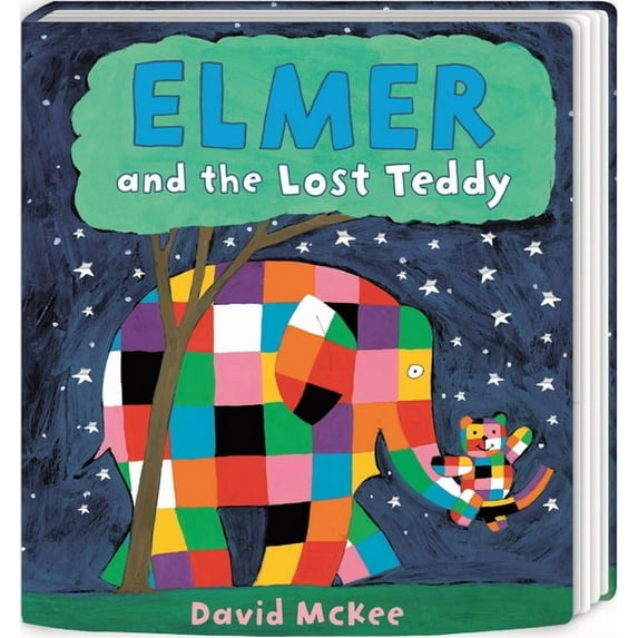 Elmer Elmer and the Lost Teddy, (Board Book)